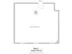 575 O'Farrell St - Studio - Plan 1