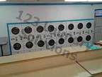Coin Operated Lot of 10 ADC/Milnor M30/30ESG Double Stack Dryers AS-IS