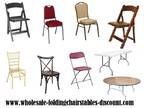 Check Wholesale Chairs and Tables Discounts from Larry Hoffman