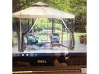 Gazebo EUC 10 x 10 steel frame with new (in box) canopy.