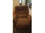 loveseat with reversable pillows and or tan recliner