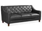 Claudia Leather Sofa Slate/Gray Limited Supply ! *** Furniture Now ***