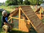 Beautiful Affordable Chicken Coops Hen Houses- 4 by 8 big and portable