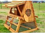 ON SALE- 5' tall movable backyard chicken coop (easily winterized)