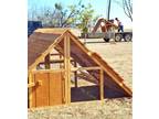 South Carolina large chicken coops and portable fence post sets for sale