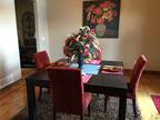 Large Dining Room Table with 4 Chairs