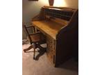 Antique Roll Top Desk