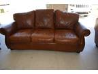 Leather Couch and Love Seat