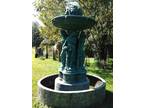 Bronze 4 Seasons Fountain with Bronze Basin and Stand