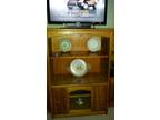 vintage items dining room table and hutch, entertainment centers & more