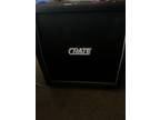 Big Crate cab with a Line 6 Spider III head/amplifier and cables