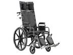 Brand new hospital bed and wheelchair which is used