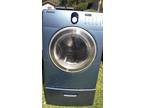 Front Load Samsung Dryer with pedestal