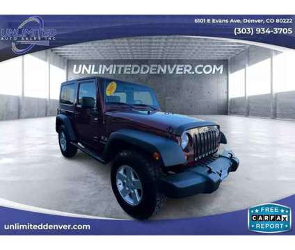 2007 Jeep Wrangler for sale is a Red 2007 Jeep Wrangler Car for Sale in Denver CO