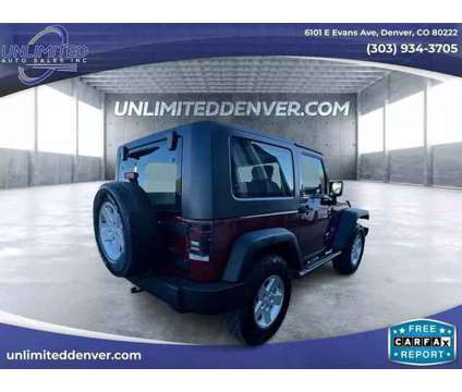 2007 Jeep Wrangler for sale is a Red 2007 Jeep Wrangler Car for Sale in Denver CO