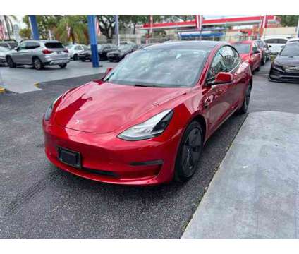 2022 Tesla Model 3 for sale is a Red 2022 Tesla Model 3 Car for Sale in Miami FL