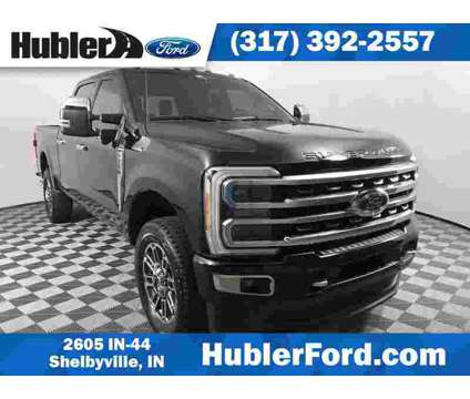 2023UsedFordUsedSuper Duty F-350 SRWUsed4WD Crew Cab 6.75 Box is a Black 2023 Car for Sale in Shelbyville IN