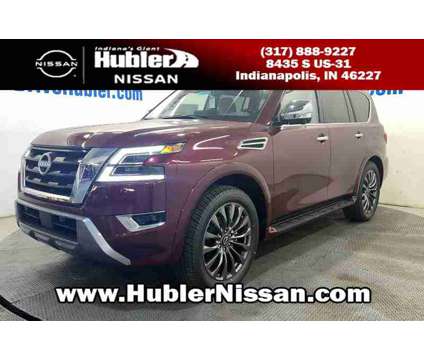 2024NewNissanNewArmadaNew4x4 is a Red 2024 Nissan Armada Car for Sale in Indianapolis IN