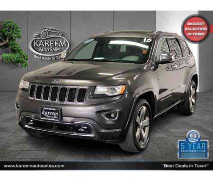 2015 Jeep Grand Cherokee Overland is a Grey 2015 Jeep grand cherokee Overland Car for Sale in Sacramento CA