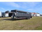 2024 Coose 6'8X24'X6'6 Ranch Hand Tarp Top Rubber Floor