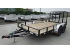 2024 PJ Trailers (UL) 83" Tandem Utility Trailer