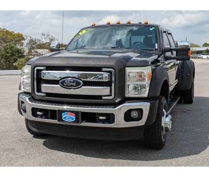 2012 Ford F-450SD Lariat is a Black 2012 Ford F-450 Car for Sale in Sarasota FL