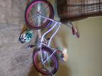 16" huffy bike (lilac) helmet included