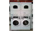 Coin Laundry Speed Queen Stacked Gas Washer/Dry er STGT79WN Used