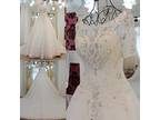 Lanna's Gorgeous Appliqu Sweetheart A Line Wedding Dress Without Train