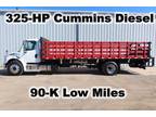 2015 Freightliner M2 106 24FT FLATBED STAKEBED TRUCK - Bluffton,Ohio
