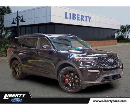 2024 Ford Explorer ST is a Black 2024 Ford Explorer SUV in Canton OH