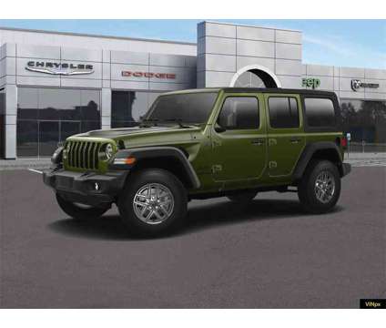 2024 Jeep Wrangler is a Green 2024 Jeep Wrangler SUV in Walled Lake MI