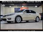 2014 Honda Accord EX-L HEATED SEATS/CAMERA/SUNROOF/LEATHER/36mpg