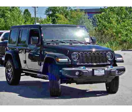 2024 Jeep Wrangler is a Black 2024 Jeep Wrangler SUV in Saint Charles IL