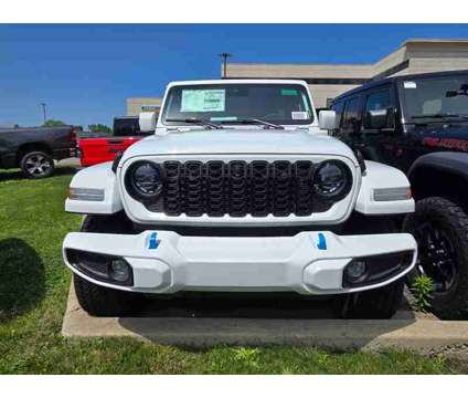 2024 Jeep Wrangler High Altitude 4xe Sky One Touch is a White 2024 Jeep Wrangler SUV in Saint Charles IL