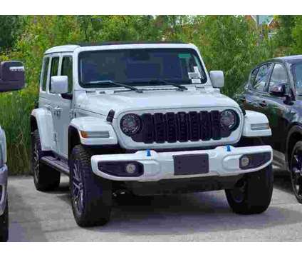2024 Jeep Wrangler High Altitude 4xe SKY ONE TOUCH is a White 2024 Jeep Wrangler SUV in Saint Charles IL