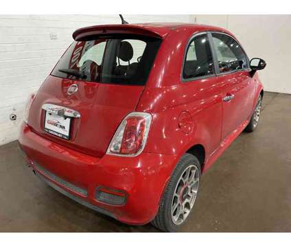 2012 Fiat 500 Sport is a Red 2012 Fiat 500 Model Sport Car for Sale in Chandler AZ