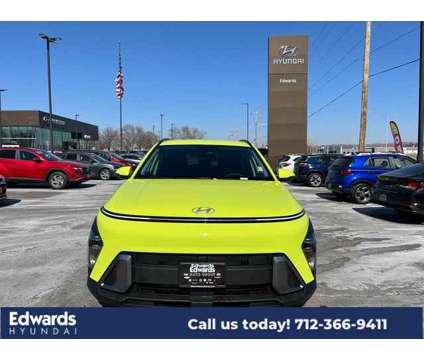 2024 Hyundai Kona SEL is a Yellow 2024 Hyundai Kona SEL SUV in Council Bluffs IA