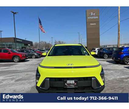 2024 Hyundai Kona SEL is a Yellow 2024 Hyundai Kona SEL SUV in Council Bluffs IA