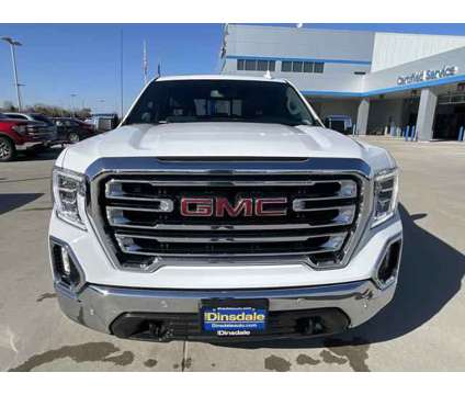 2021 GMC Sierra 1500 4WD Crew Cab Short Box SLT is a White 2021 GMC Sierra 1500 Truck in Grand Island NE