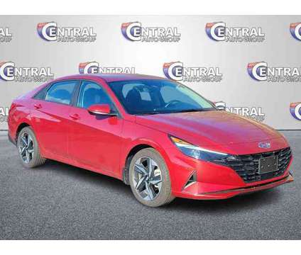 2023 Hyundai Elantra SEL is a Red 2023 Hyundai Elantra Sedan in Plainfield CT