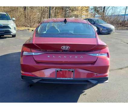 2023 Hyundai Elantra SEL is a Red 2023 Hyundai Elantra Sedan in Plainfield CT