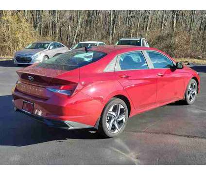 2023 Hyundai Elantra SEL is a Red 2023 Hyundai Elantra Sedan in Plainfield CT