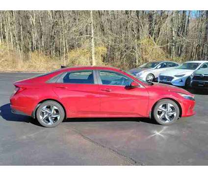 2023 Hyundai Elantra SEL is a Red 2023 Hyundai Elantra Sedan in Plainfield CT