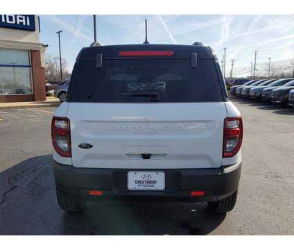 2024 Ford Bronco Sport Outer Banks is a White 2024 Ford Bronco SUV in Brunswick OH