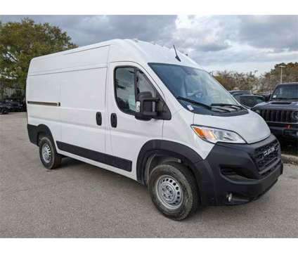 2024 Ram ProMaster 3500 High Roof is a White 2024 RAM ProMaster 3500 High Roof Van in Naples FL