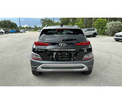 2023 Hyundai Kona Limited is a Black 2023 Hyundai Kona Limited SUV in Vero Beach FL