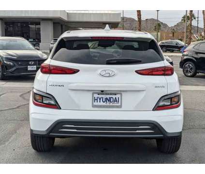 2023 Hyundai Kona Electric SEL is a White 2023 Hyundai Kona SUV in La Quinta CA