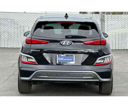 2023 Hyundai Kona Electric Limited is a Black 2023 Hyundai Kona SUV in Visalia CA