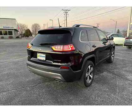 2020 Jeep Cherokee Limited 4X4 is a Black 2020 Jeep Cherokee Limited SUV in Dubuque IA